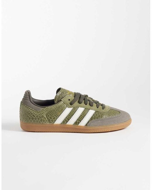 Adidas Originals Green Samba Og Trainers for men