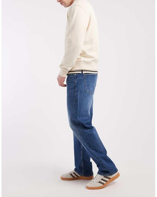Tommy Hilfiger Blue Otis Regular Straight Fit Jeans for men