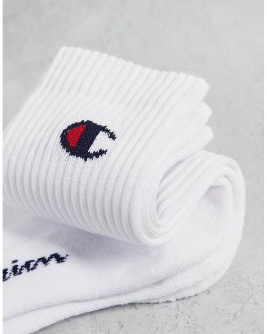 Champion Gray Crew Socks