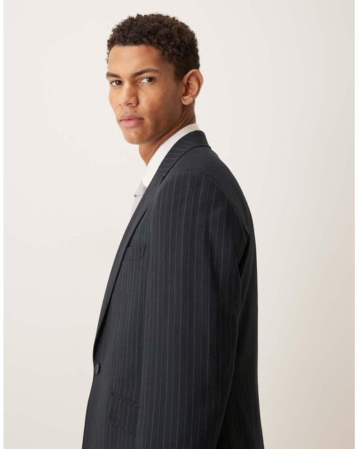 ASOS Blue Slim Suit Jacket for men