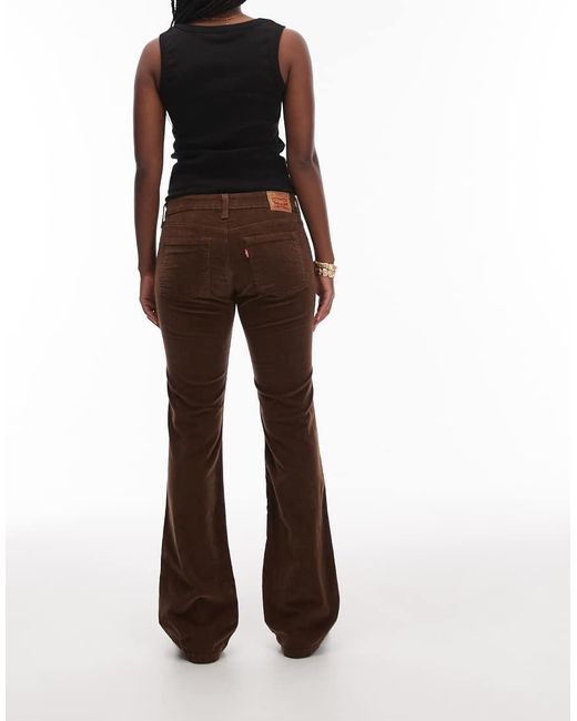 Levi's Black Superlow Bootcut Jeans