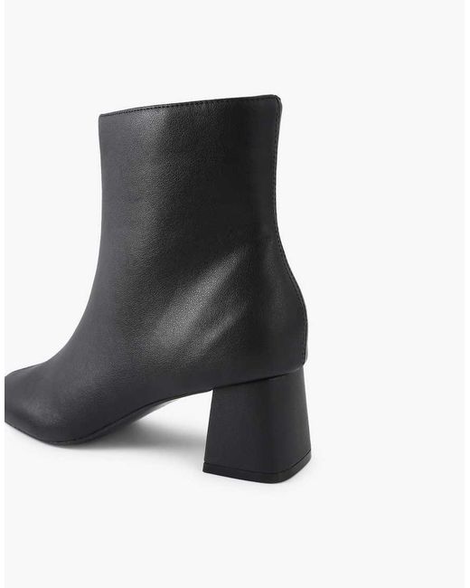 KG by Kurt Geiger Black Storm Mid Ankle Boots