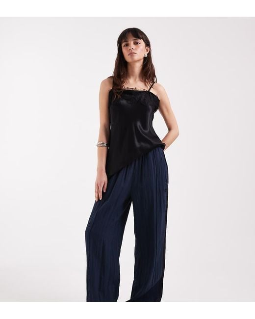 adidas Originals x ASOS Blue Nylon Track Pants