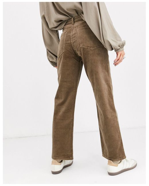 Weekday Row Corduroy Pants | Lyst