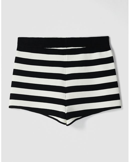 Adidas Red Originals x asos – gestreifte shorts aus strick