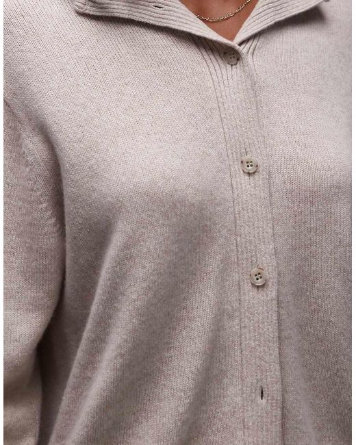 ARKET Gray Co-Ord Cashmere Hoodie