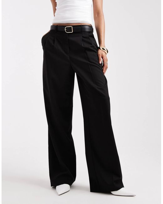 Vero Moda White Dad Fit Tailored Trouser
