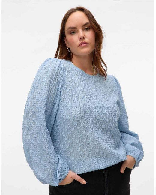 Top De Vero Moda de color Blue