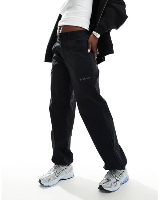 Columbia Black Brea Falls Nylon Trousers