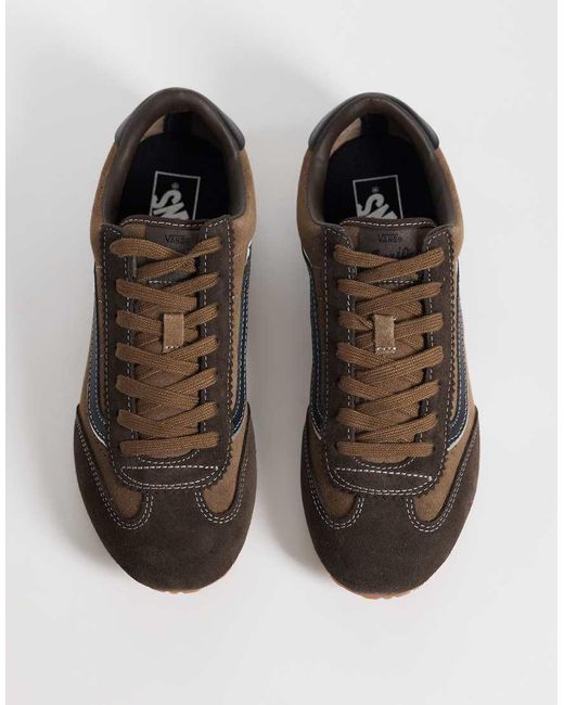 Vans Brown Super Lowpro Sneakers