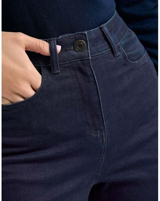 Long Tall Sally Blue Wide Leg Jeans