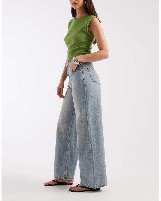 Levi's Blue Cinch baggy Jeans