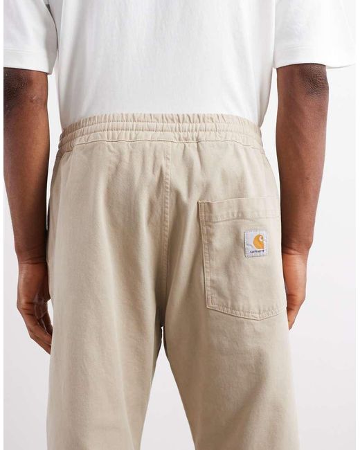 Carhartt Natural Floyde Relaxed Pull On Pants