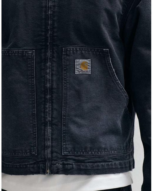 Carhartt Blue Og Arcan Jacket for men