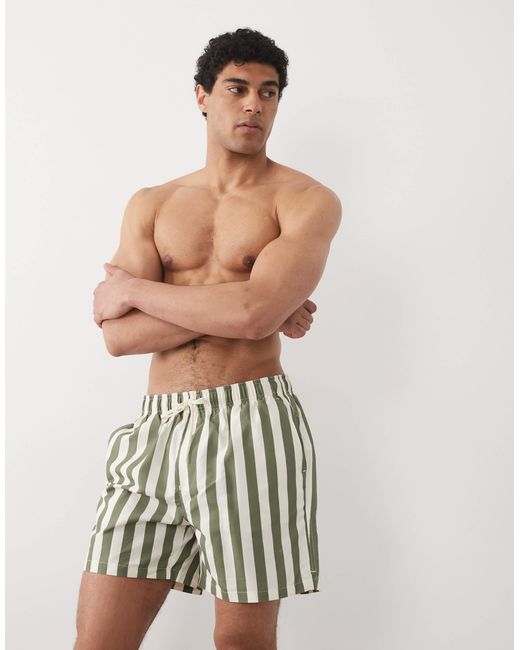 Short SELECTED pour homme en coloris Green