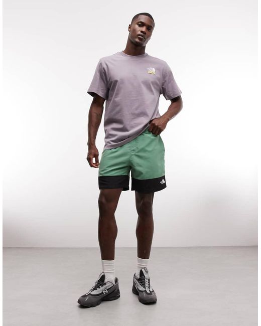 The North Face Purple Leynar Short for men