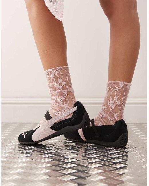 Zapatillas De Deporte Negras Estilo Bailarinas Speedcat De PUMA de color Brown