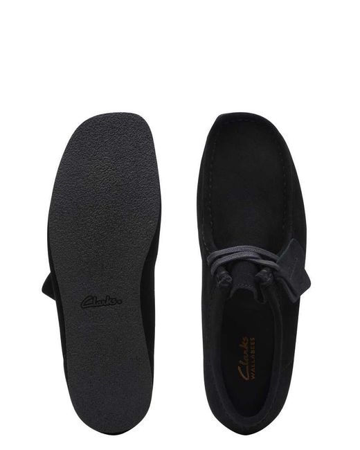 Clarks Black Wallabee Evo for men