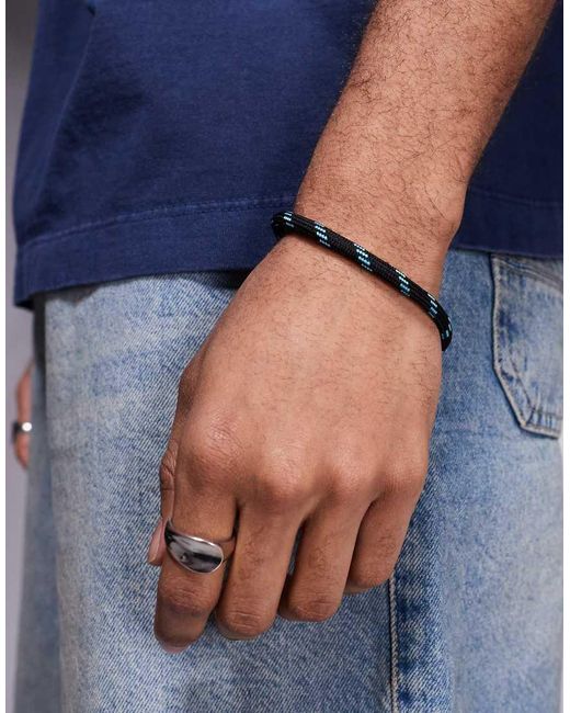 Bracciale di ASOS in Blue da Uomo