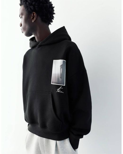Pull&Bear – kapuzenpullover in Blue für Herren