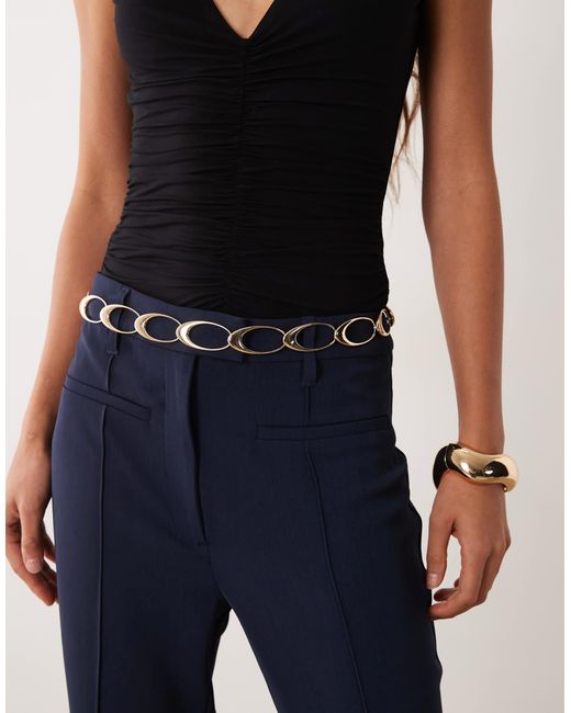 ASOS Natural Oval Chain Belt