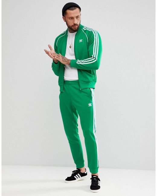 adidas Originals Sst Track Pants in Green for Men Lyst Australia