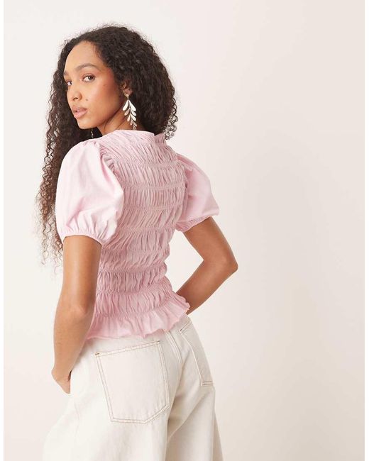 Top di ASOS in Pink