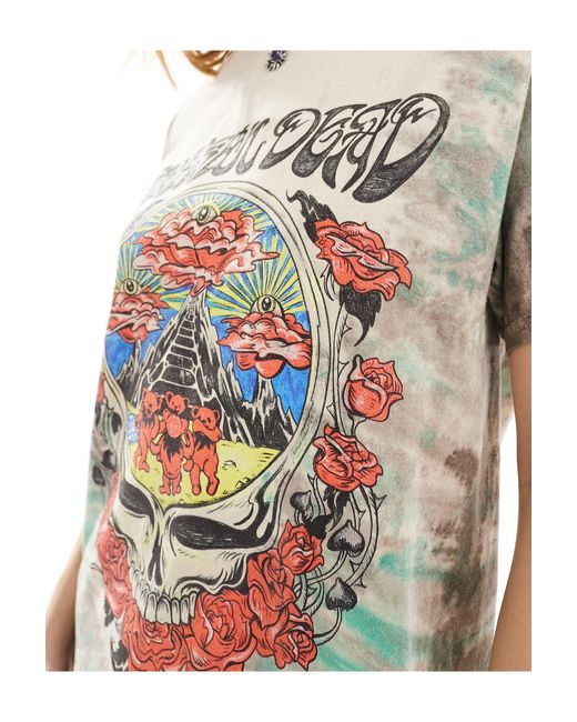 Daisy Street Multicolor Grateful Dead Retro Graphic T-shirt