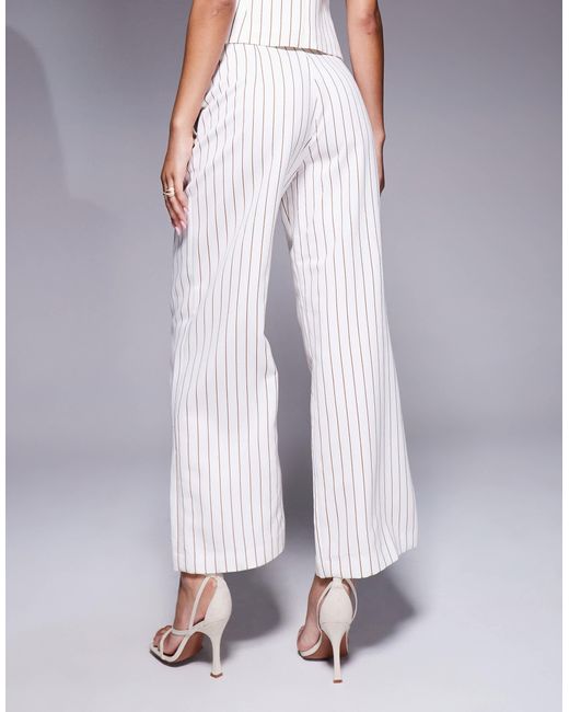 River Island Purple Wide Leg Trouser