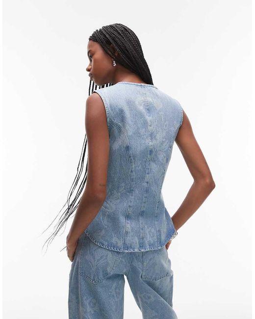 Gilet di ASOS in Blue
