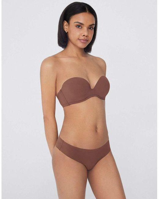 Tezenis Green New York Padded Microfibre Bandeau Bra