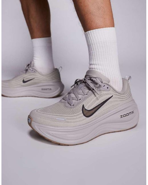 Nike Gray Vomero Plus Trainers for men
