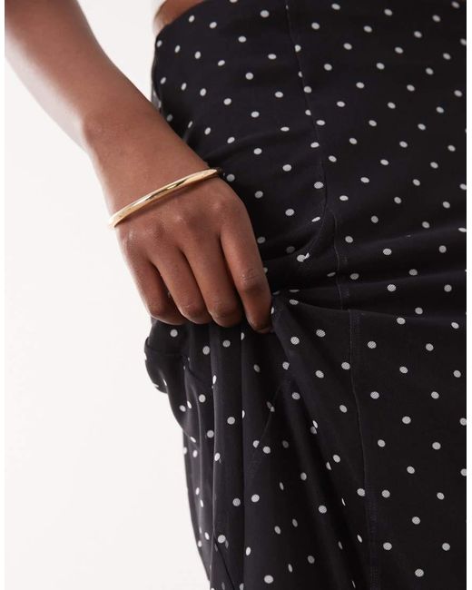 ASOS White Low Rise Mesh Midi Pencil Skirt Co-ord With Godets