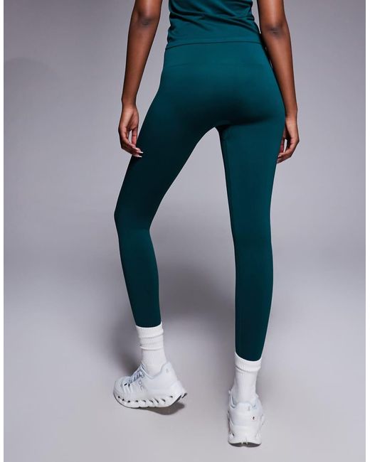 4505 Blue Seamless High Waist Gym leggings