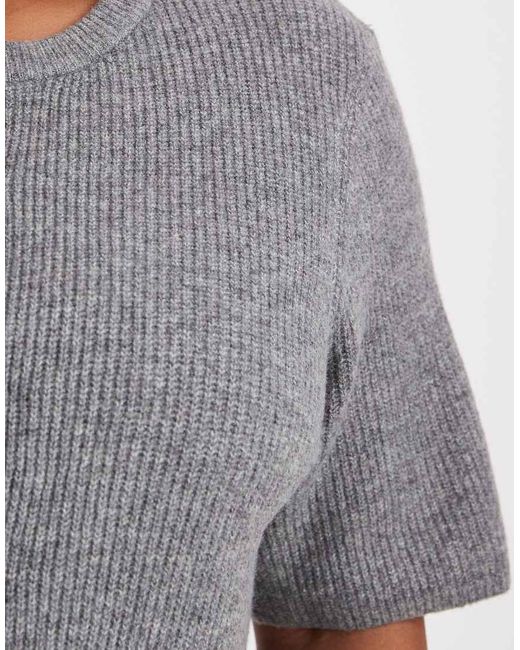 Pieces Curve Pieces Plus de color Gray