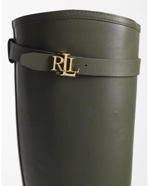 Ralph Lauren Green Portiah Rubber Boot