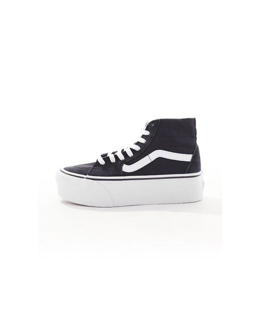 Vans White – sk8-hi tapered stackform – sneaker