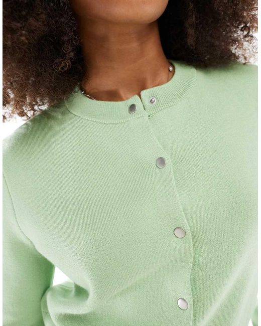 French Connection Green Nyrobi Fitted Cardigan