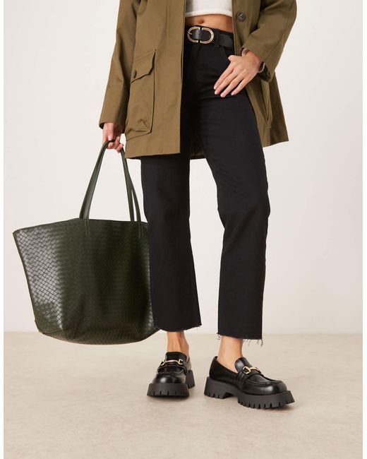 ASOS Black – masterpiece – loafer