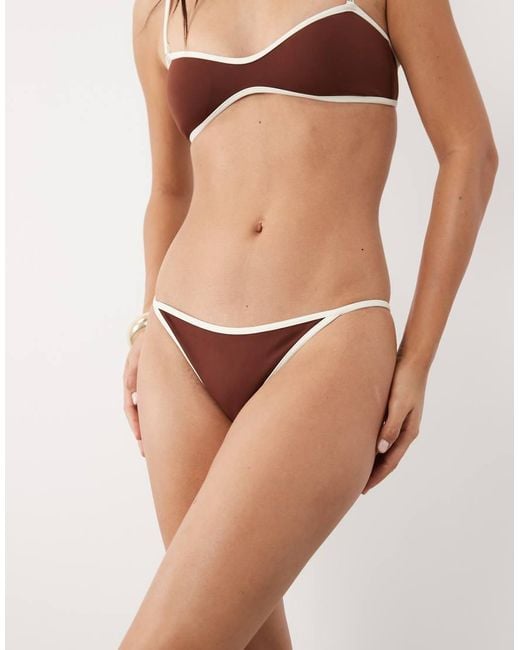 Mango Brown Bikini Bottoms