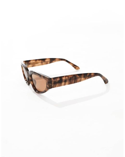 A.Kjærbede Brown Ella Cateye Sunglasses