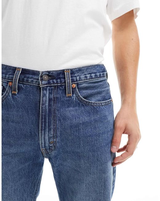 Levi's Blue 555 '96 Relaxed Straight Fit Jeans for men