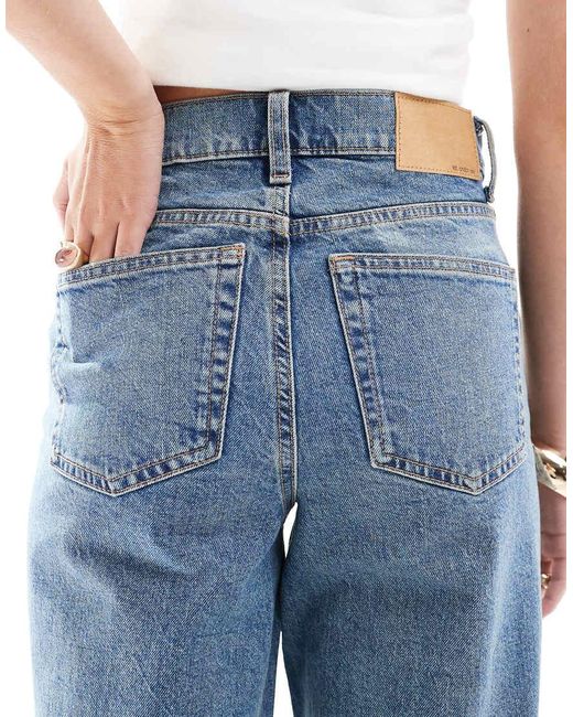 ASOS Blue Comfort Stretch Straight Leg Jeans
