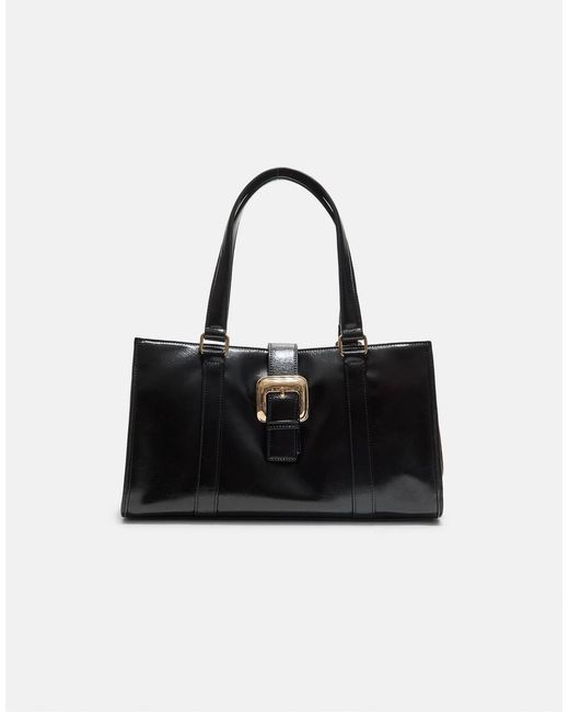 Stradivarius Black – handtasche aus kunstleder