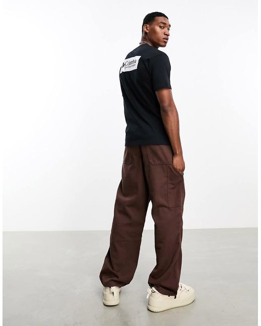 Columbia Black North Cascades T-shirt for men