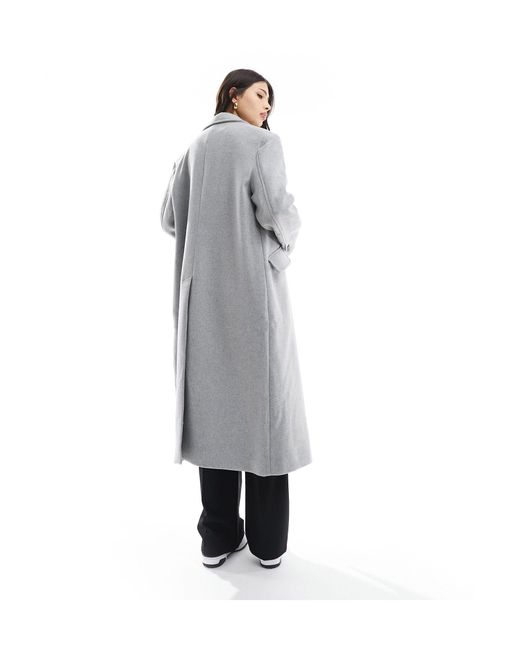 Bershka clearance grey coat