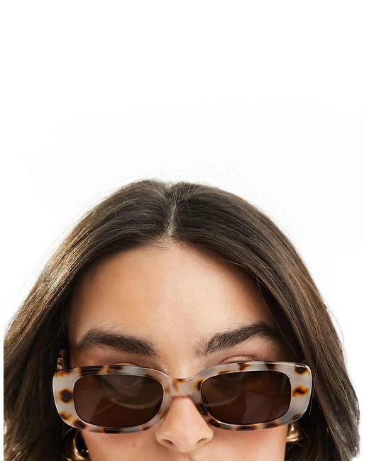 Aire Natural Ceres Rectangle Sunglasses