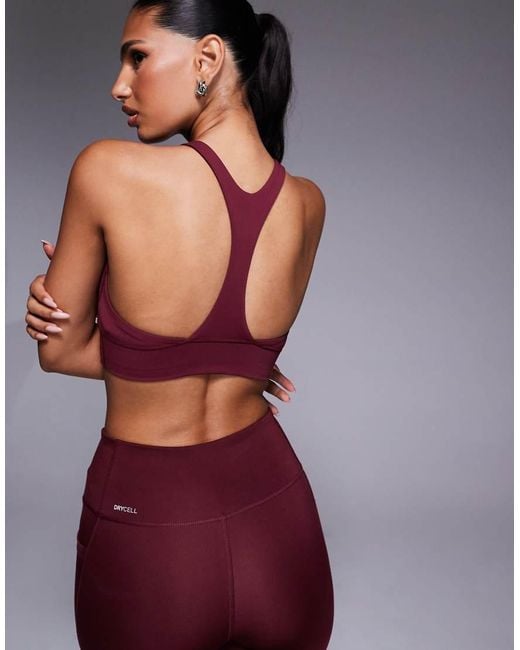 PUMA Purple Shapeluxe High Neck Sports Bra
