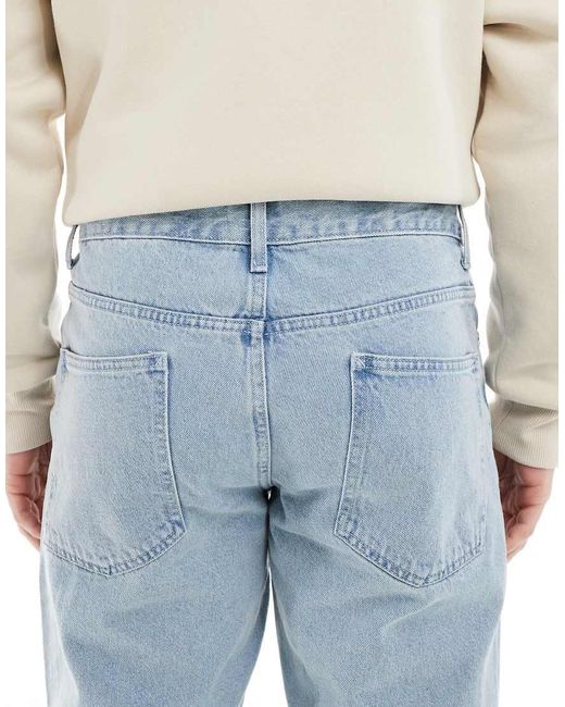 ASOS White Tapered Jeans for men