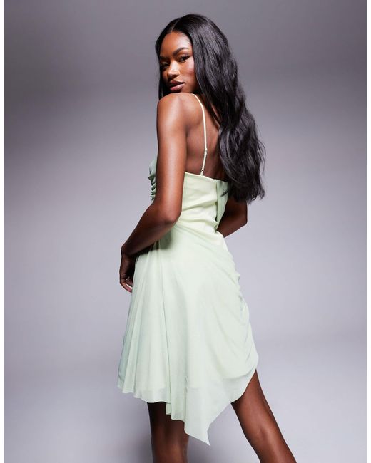 ASOS Green – schaumstoff-minikleid